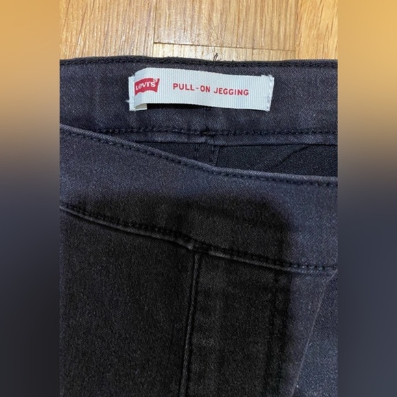 NWT Levi’s Pull-On Jeggings Leopard Stripe 14Y - Picture 4 of 9